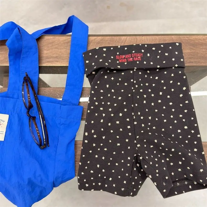 Underpants Children Shorts Korean Summer Clothing Boys and Girls Elastic Tight Pants Baby Slim Fit Versatile Five Quarter Pants