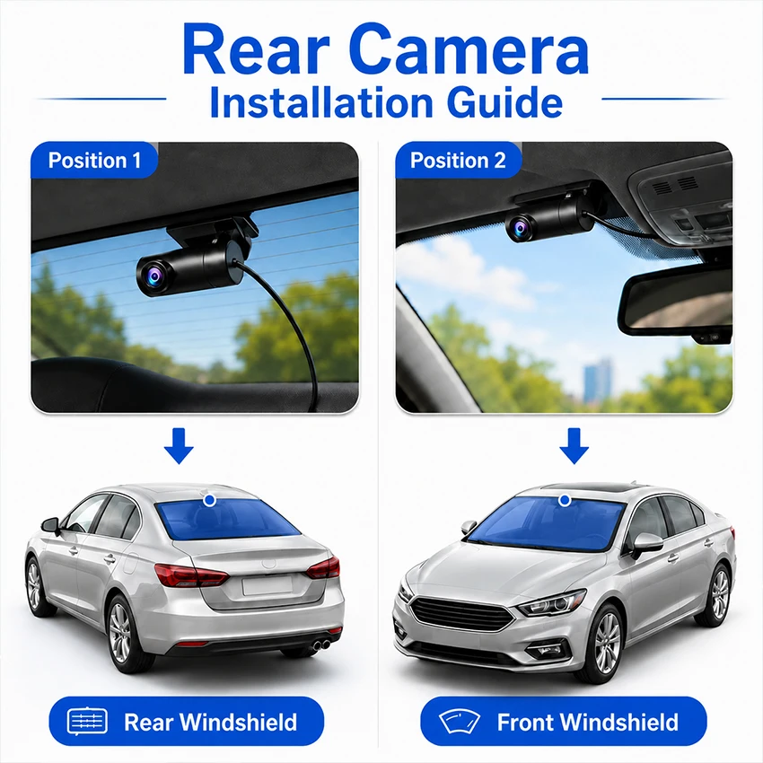 For Volvo Polestar 2 2020-2026 Dash Cam Car Camera Recorder Dashcam WIFI Car Dvr Recording Devices,For Polestar 2