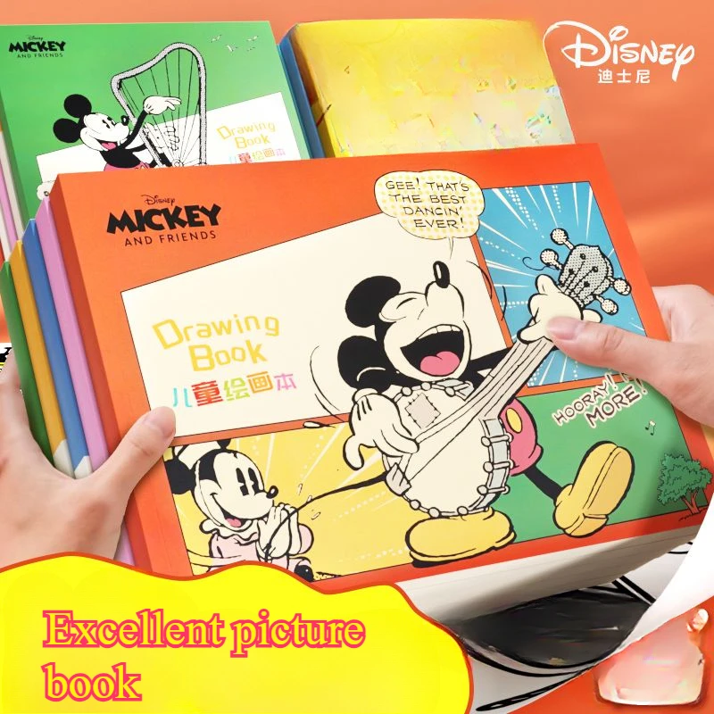 

Детские книги для копирования и рисования с героями мультфильмов Диснея 5, книги для творчества, книги для рисования, книжки-раскраски для эскизов, периферийные устройства в стиле аниме, подарок