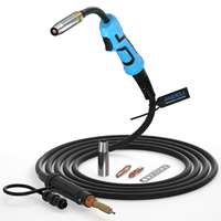 ANDELI MIG Welding Torch 15AK 10ft 180Amp MIG MAG Welding Torches Accessories Welding Equipment Tool