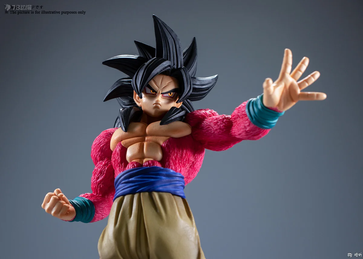27CM Anime Dragon Ball GT Son Goku Super Saiyan 4 le plus grand SAIYAN modèle jouet cadeau figurine PVC modèle Extra Large
