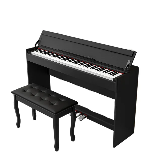 88 Key Hammer Action Electric Piano Digital Upright Electric Piano 88-Key Heavy Hammer Professional Multifunctional