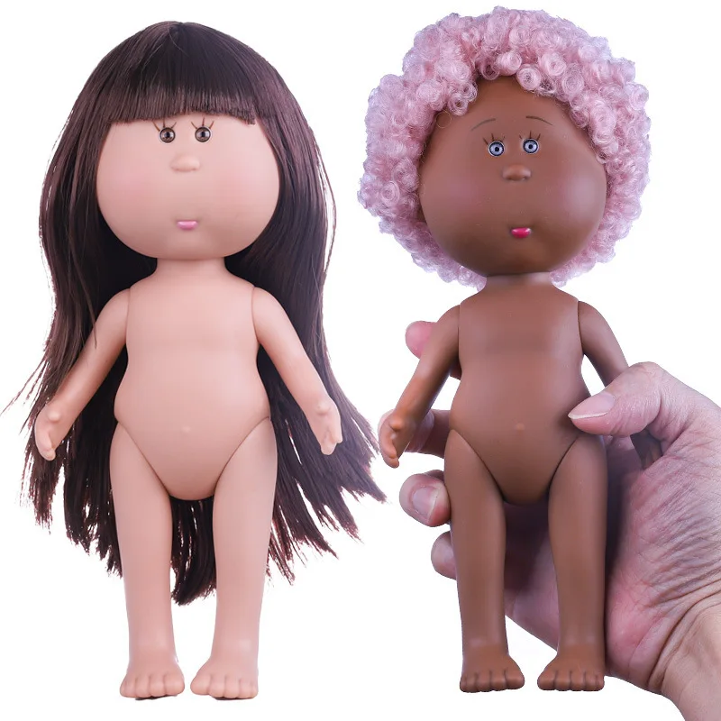 

In Stock Spanish Potato Doll Mia 24CM Waldorf Handmade Doll Set Girls DIY Bare Body Making Craft Kit Birthday Gift
