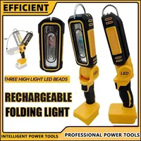 Dewalt 20V Lithium Battery 90 Degree Folding LED Work Light Handheld Multifunctional Portable Camping Torch for Outdoor Camping