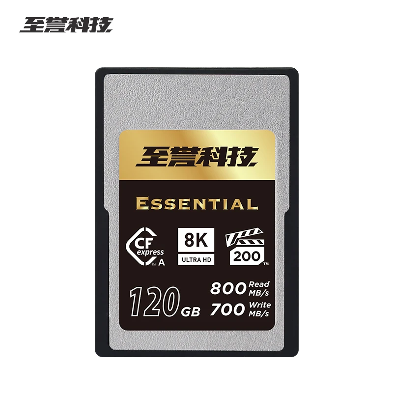 Original Exascend CFexpress Type A Card 120GB High Speed Essential Series VPG 200 Memory Card 8K Ultra HD For Camera