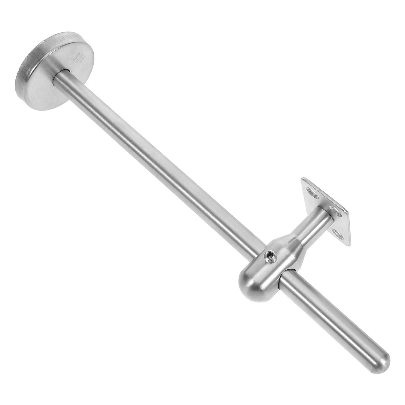 Zware roestvrijstalen trapleuningbeugel voor binnen trappen, elegant modern design, trapleuningondersteuning