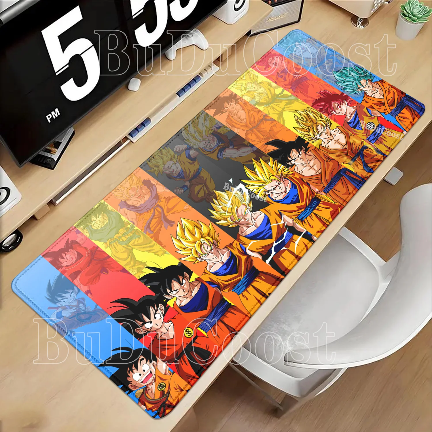 

Anime Son Goku Dragon Ball Z DBZ Mouse pad Gamer esports keyboard Desk Mat Keyboard Gaming Office HD printing 400x900mm Mousepad