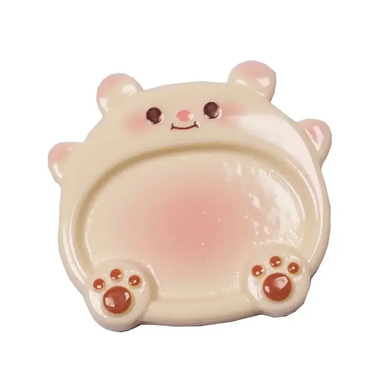 Cartoon Pig Color Palette Nail Art Mixing Color Drawing 1pcs Pallet Gel Polish Nail Painting Board Color Palette Manicure Tools