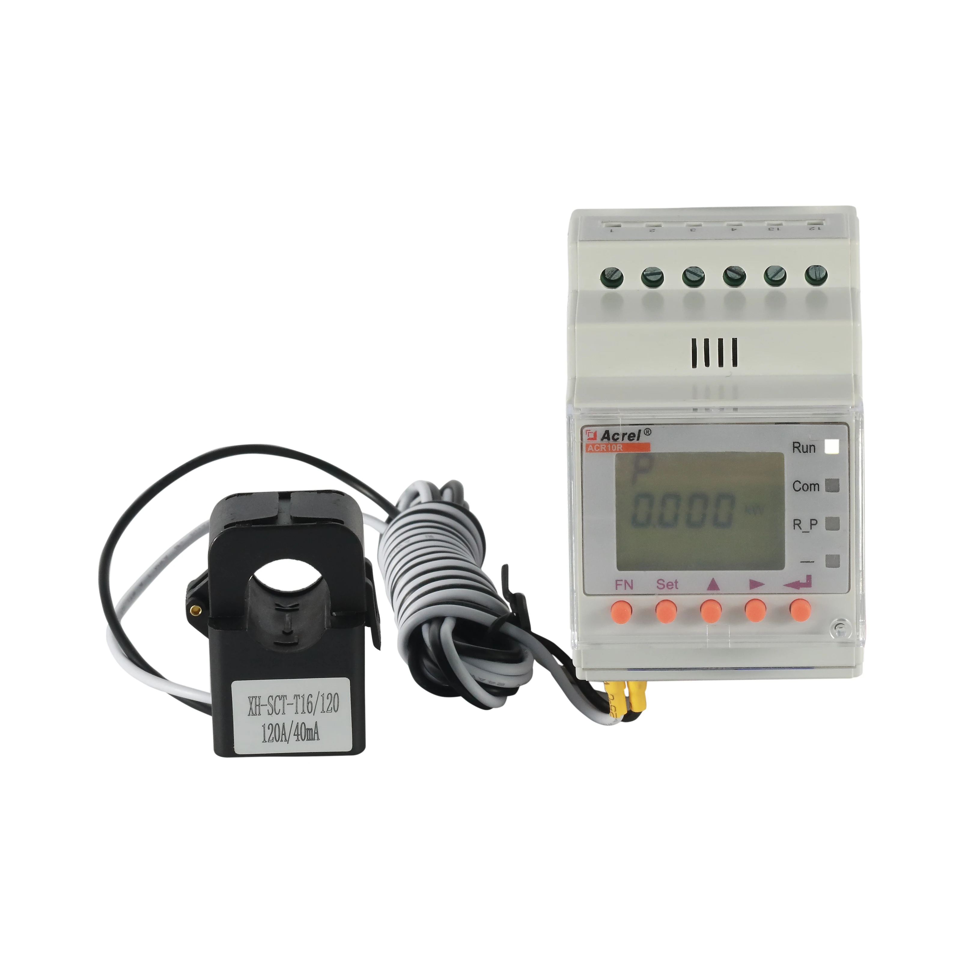 Acrel Forward and Reverse Electrical 1-Phase 2-Wire Electricity Solar Energy Monitor Meter with Rs485 Modbus-RTU