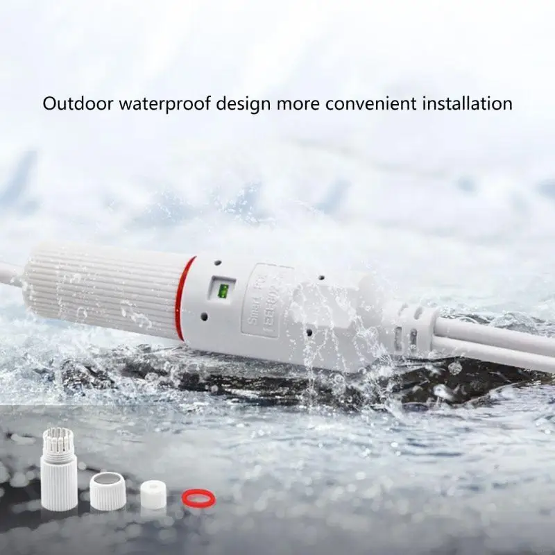 Waterproof 48V to 12V Ethernet PoE Splitter Adapter Waterproof IEEE802.3af for Networking Devices Surveillances Camera