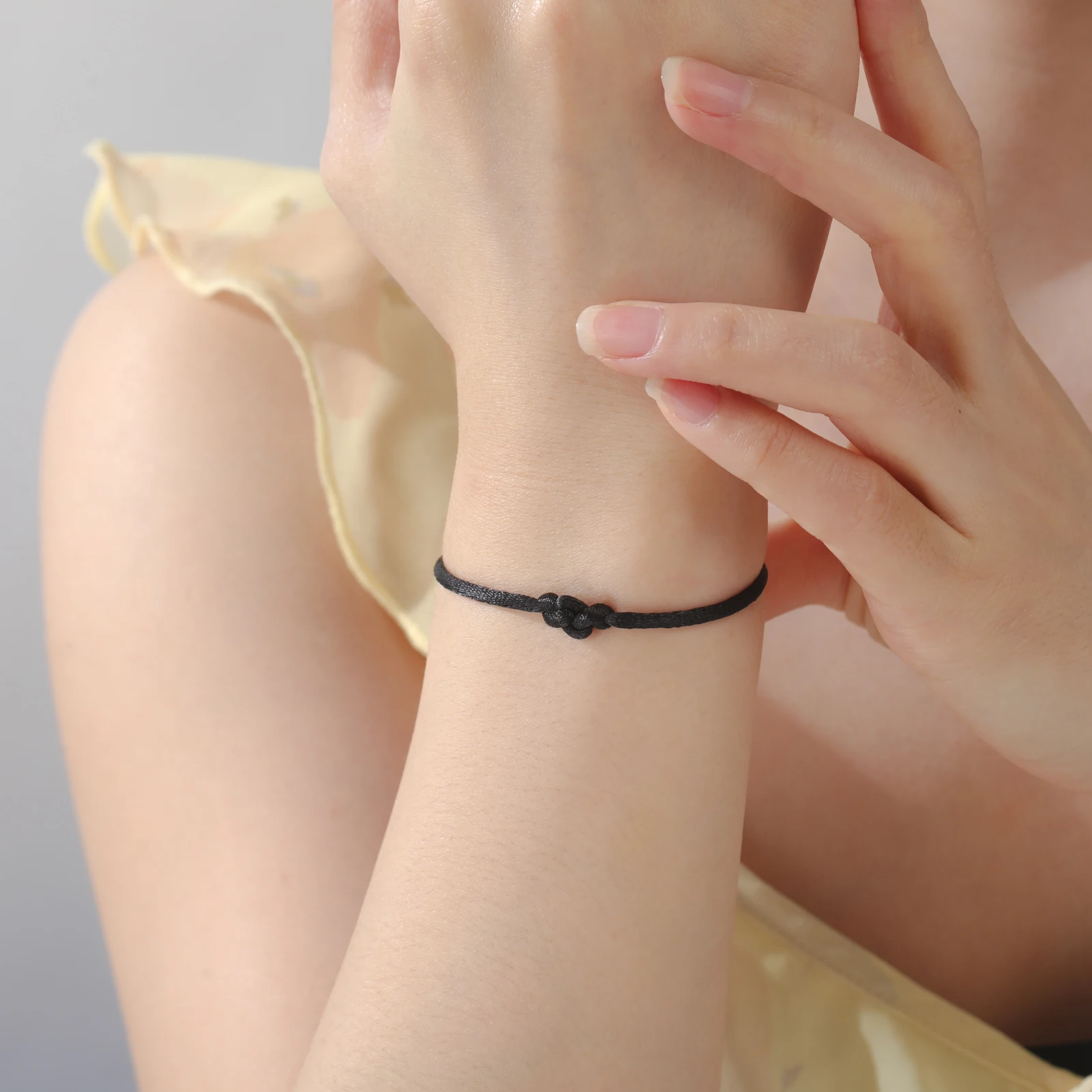 COOLTIME Einstellbare Glück Knoten Armband Hand Gewebtes Seil Charm Armband Schmuck Zubehör Großhandel Neue – Detail 9