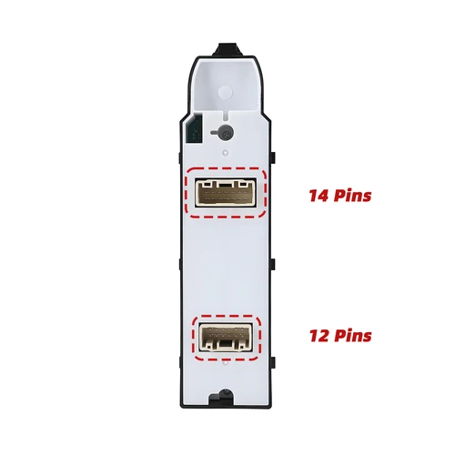 Imagen 2 del producto KF33-66-350 Botón de interruptor de Control de ventana elevador eléctrico automático para Mazda CX-5 2012 2013 2014 2015 2016 2017-2020 KF 3366350 A