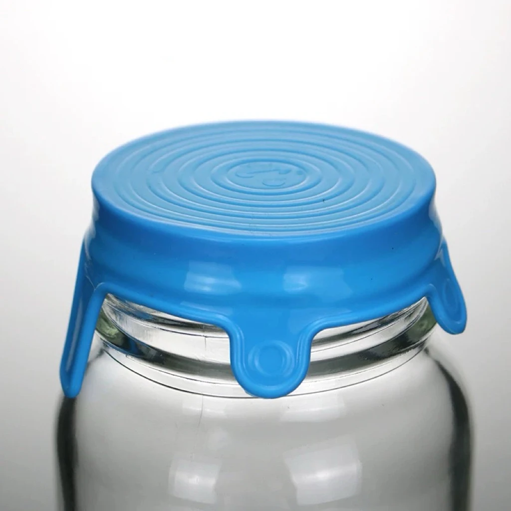 غطاء عزل من السيليكون غطاء عازل كبير ومتوسط وصغير الحجم زجاجة كاشف غطاء سيليكون أزرق/وردي/أخضر غطاء غبار #3