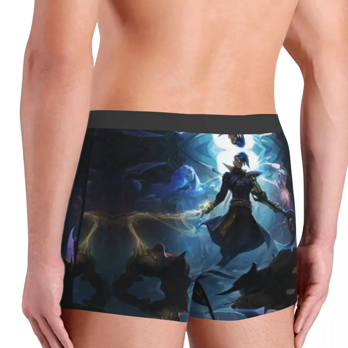 Kayn LOL League of Legends Game Underpants Homme Panties Male Underwear Sexy Shorts Boxer Briefs