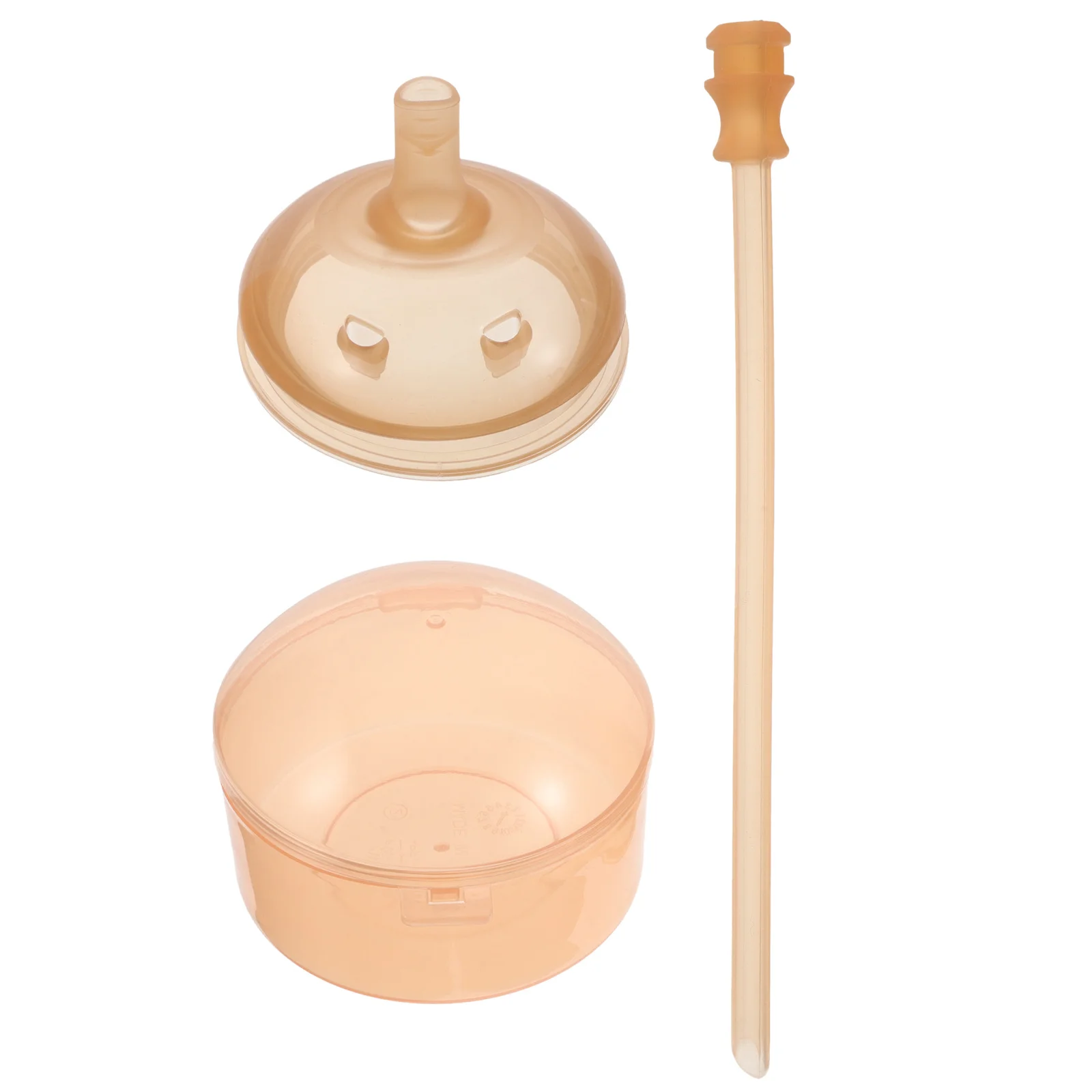 

1Set Baby Nursing Nipple Straw Soft Silicone Feeding Bottle Nipple Soft Silicone Straw Replacement for Infant Drinking