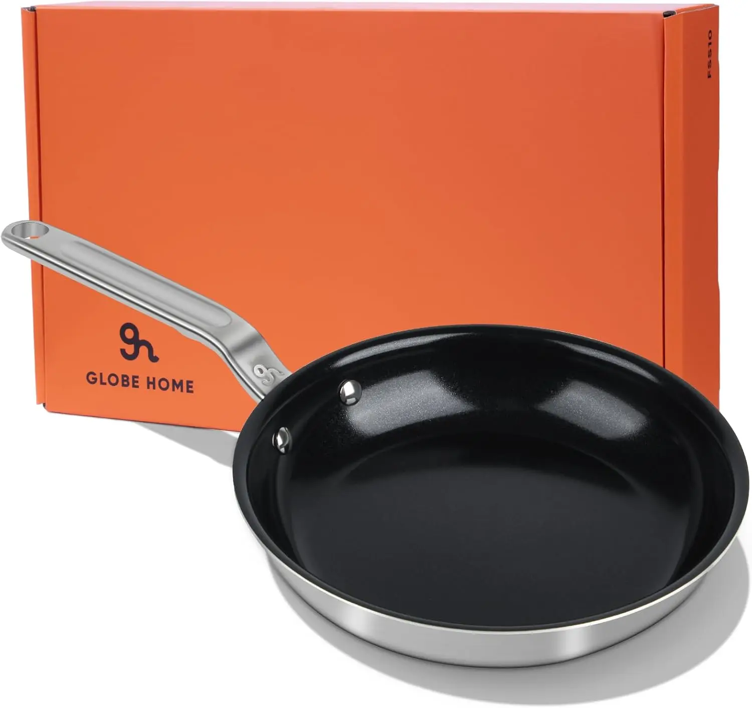 

Ceramic Nonstick Skilet - Five-Layer Stainless Steel Composite Nonstick Skillet, Professional-Grade Cookware