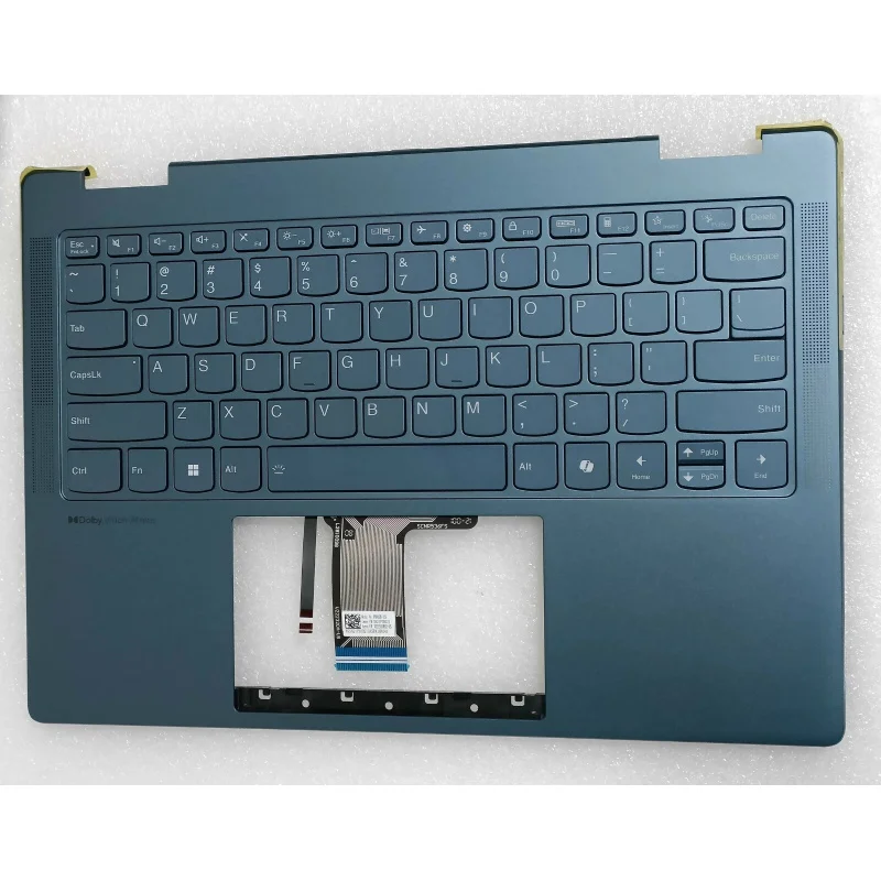 S+   New Palmrest Upper Case US Backlit Keyboard NFP For Yoga 7 2-in-1 14IML9 83DJ