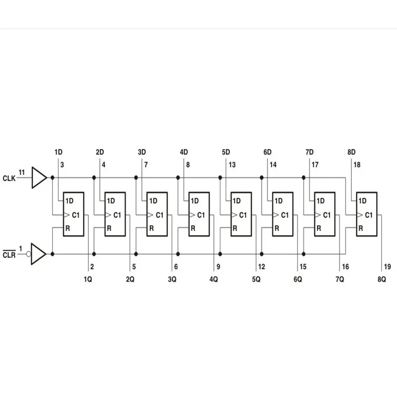 Parts SN74LV273APWR Octal D-Type Flip-Flops With Clear datasheet  New And Original 5pcs/Lot