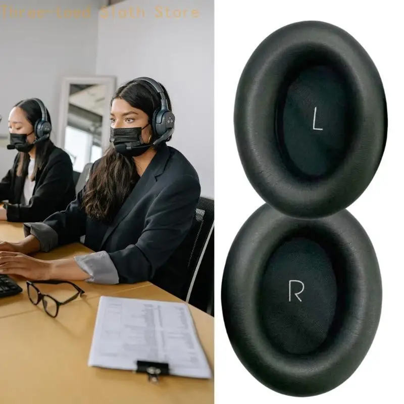 Ohrenschützer für Headsets Ohrpolster Ohrpolster Schwämme Ohrpolster Abdeckung E74A – Detail 3