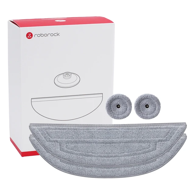 【Original】 Roborock S8 MaxV Ultra Robot Vacuum Accessories, Roller Brush, Filter, Dust Bag, Mop Cloth, Side Brush 6