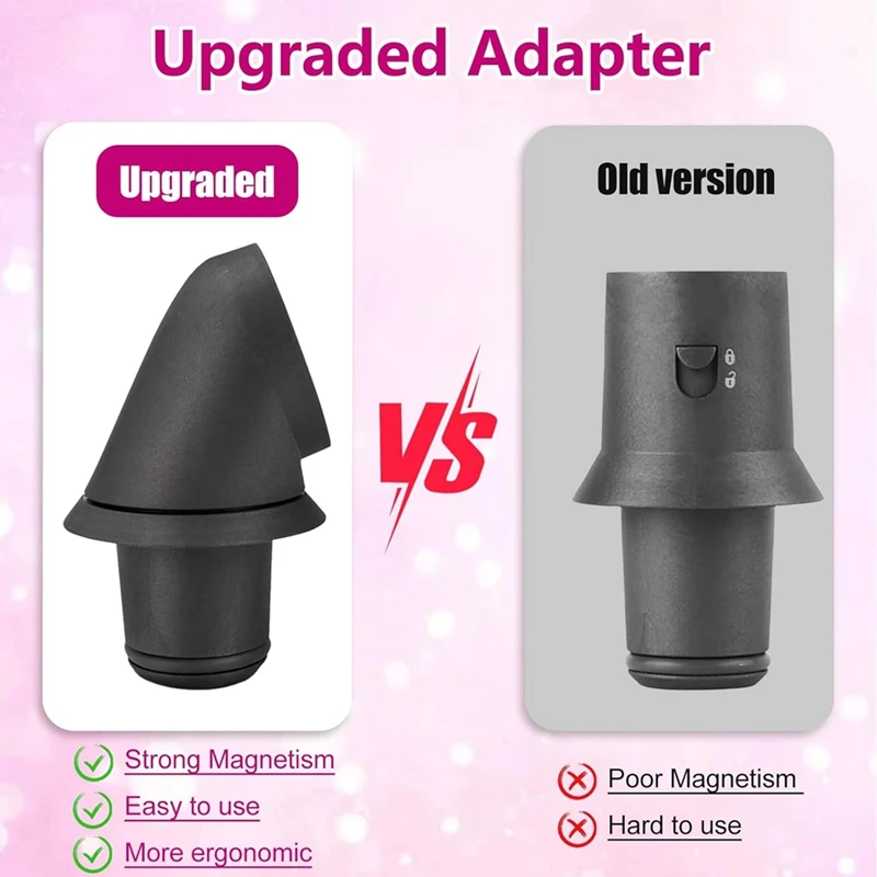 Per Dyson Airwrap HD01 HD03 HD08 HD15 HD16 Styler Attacco con adattatore per convertire ferro arricciacapelli in un asciugacapelli