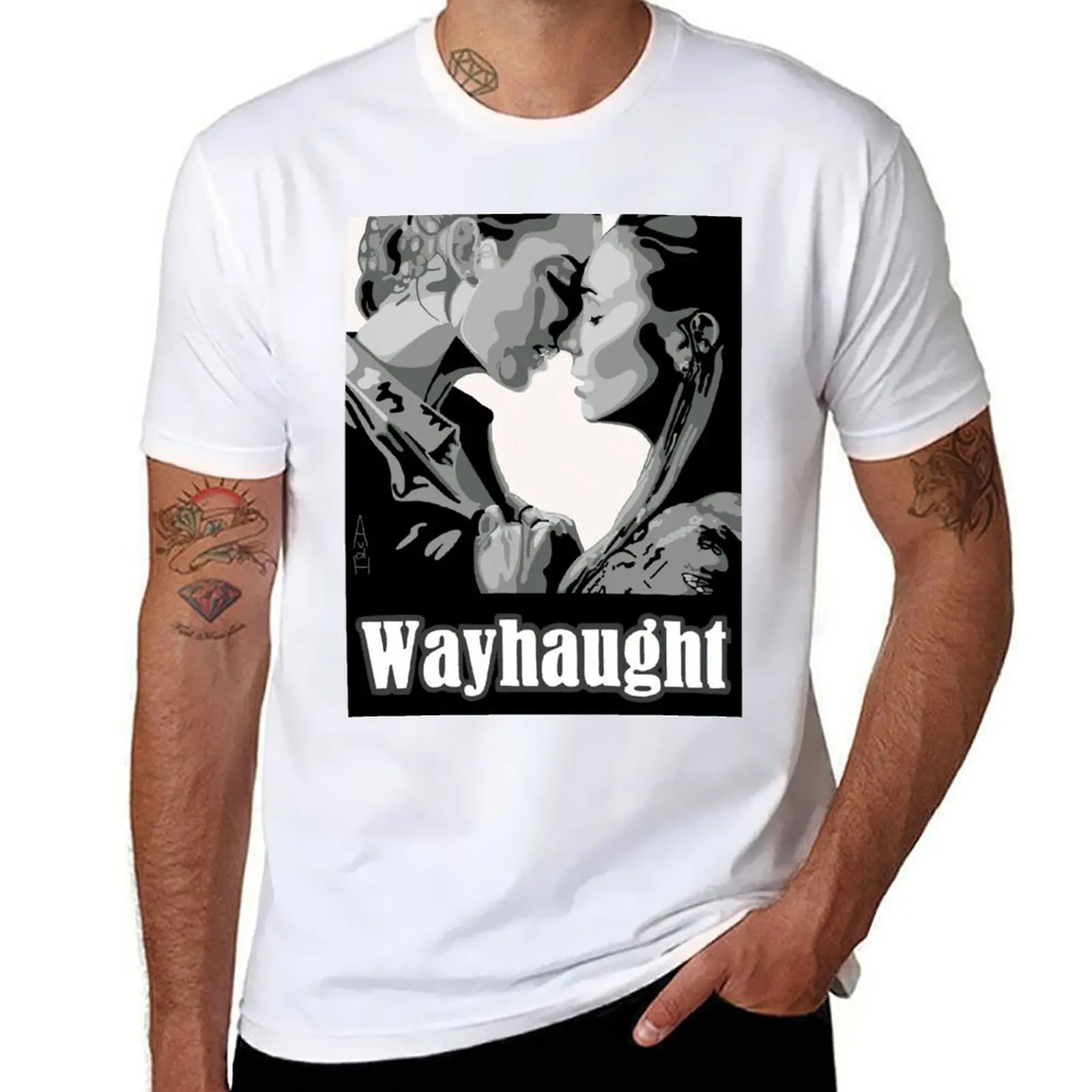 

Wayhaught T-Shirt t shirts with prints man t shirt summer T-Shirt