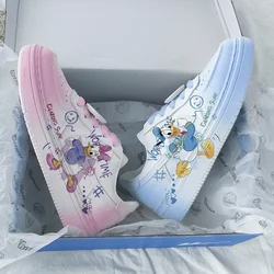 New Disney cartoon girls Daisy Donald Duck princess scarpe Casual carine scarpe sportive con fondo morbido antiscivolo per regalo ragazza