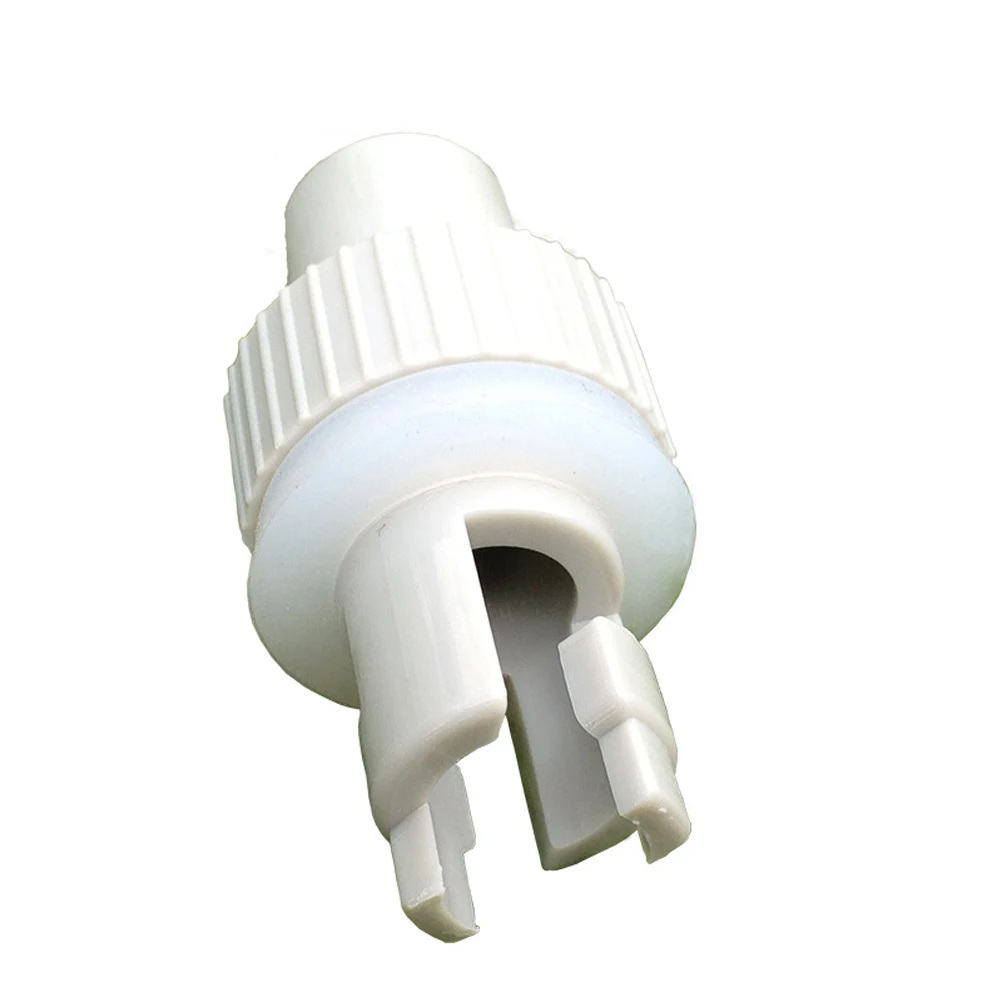 

Inflatable Boat Air Valve Adapter Pump Air Pump Hose Adapter For Kayak Stand Up Paddle Surfing Pvc Durable Lightweight White