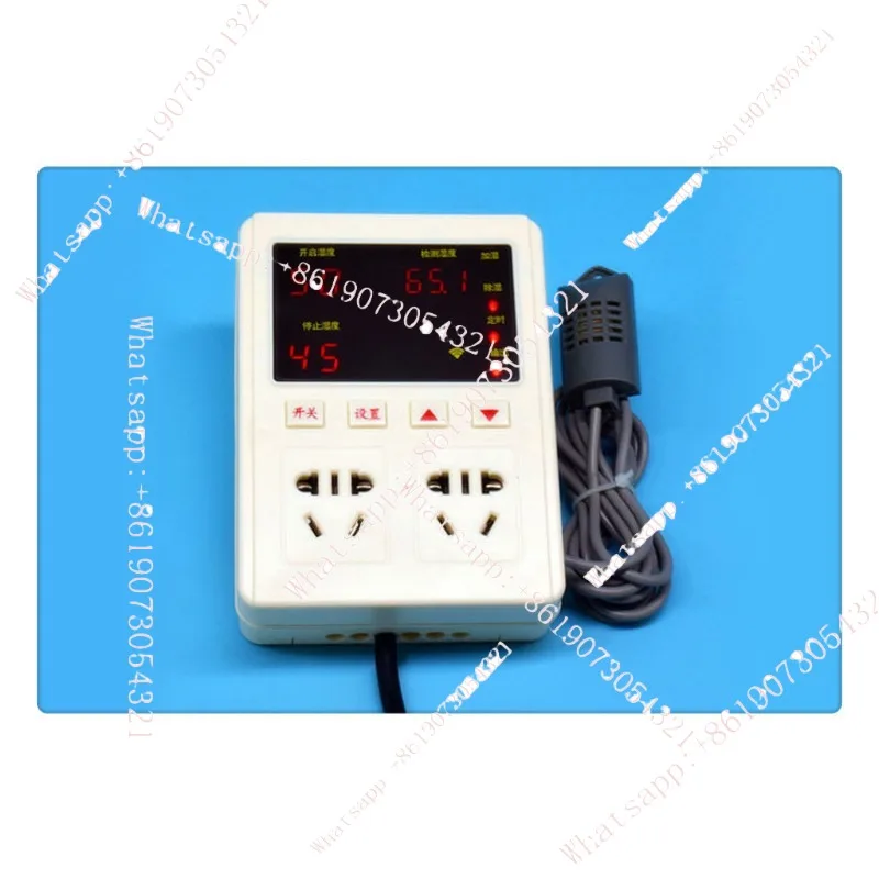 

Интеллектуальный контроллер влажности, гигрометр для инкубаторов, измеритель влажности, циркулятор с функцией прерывистого таймера