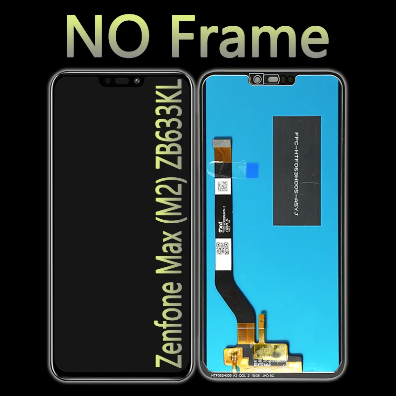 Lcd Touch Screen For Asus Zenfone Max (M2) ZB633KL Lcd Pantalla X01AD X01AB Mobile Phone Display Replacement