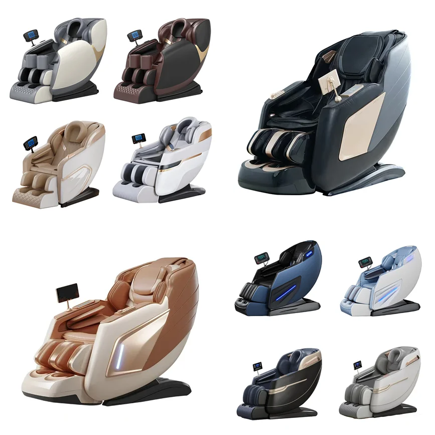 ：Zero Gravity Full Body Massage Chair Sofa  New Den High End 8D 4D 3D Wireless Control