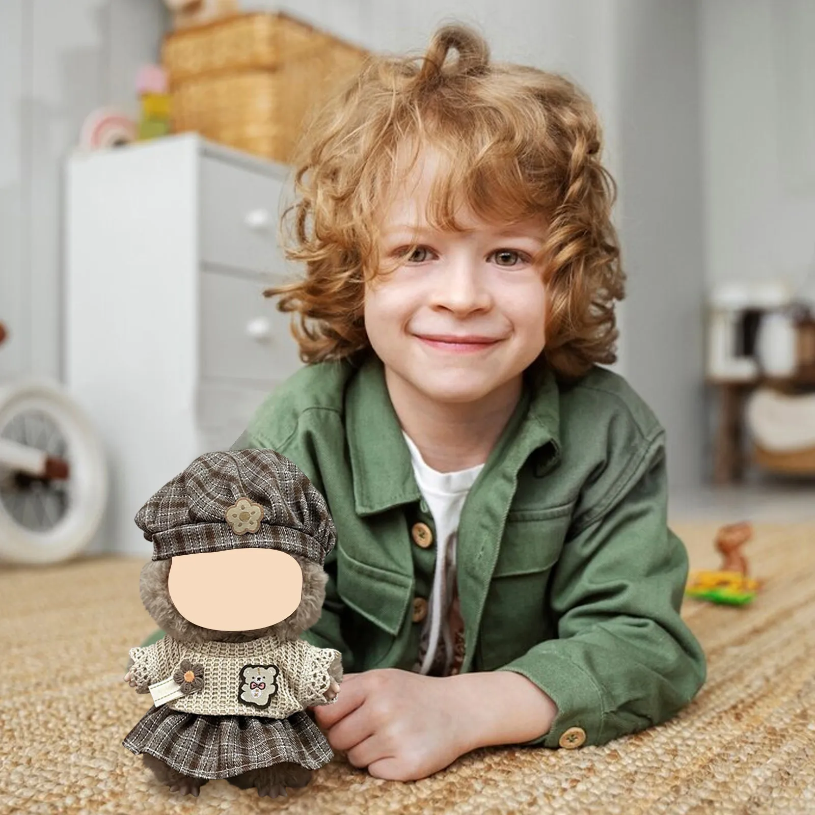 ГОРЯЧИЙ! Одежда для милых мультяшных кукол - милая кукольная одежда 17 см, аксессуары для кукол