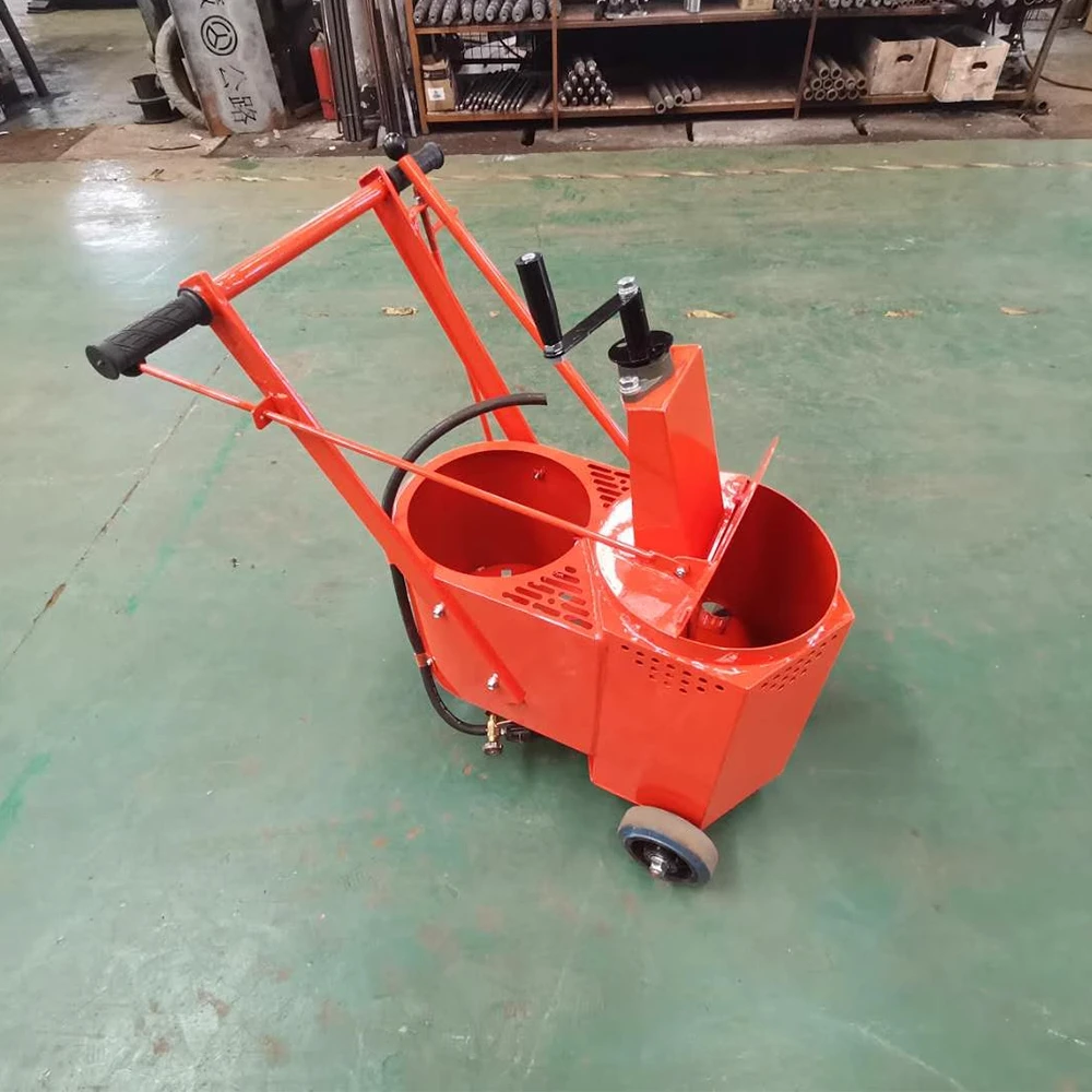 30L Hand Push Hot Melt Caulking Trolley Liquefied Gas Potting Machine Small Asphalt Potting Machine Pavement Caulking Machine