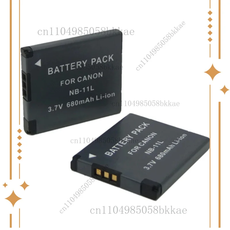 

NB-11L 3.7V 680mAh Digital Camera Battery for Canon PowerShot A3400 A4000 A3500 SX430 SX420 IXUS 285HS IXUS 245/125/180 NB-11LH