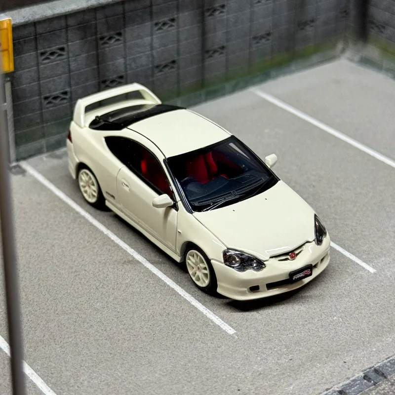 Lcd 1/64 Honda Integra Type R Dc5 Legering Speelgoed Motorvoertuig Diecast Metalen Model Geschenken