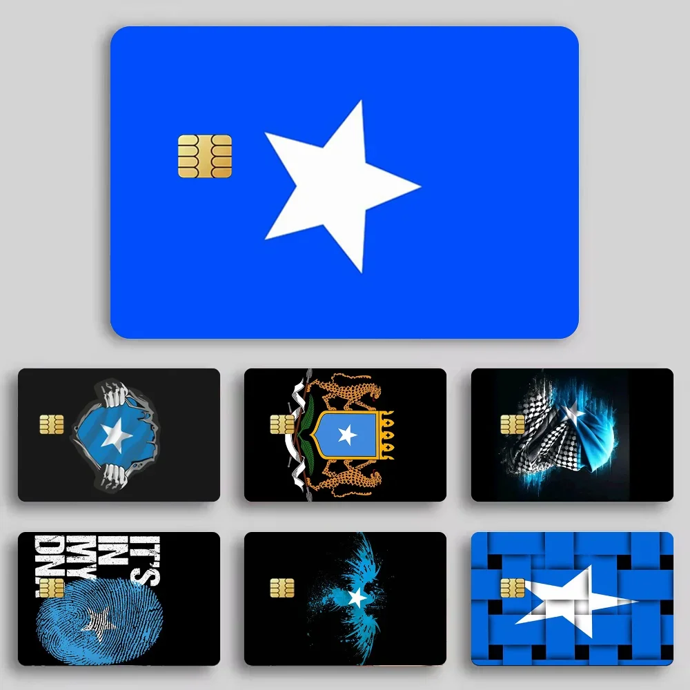 

Flag of Somalia Stickers Cartoon Decorative Small Waterproof Chip 4PCS Card Sticker New Anti-Scratch