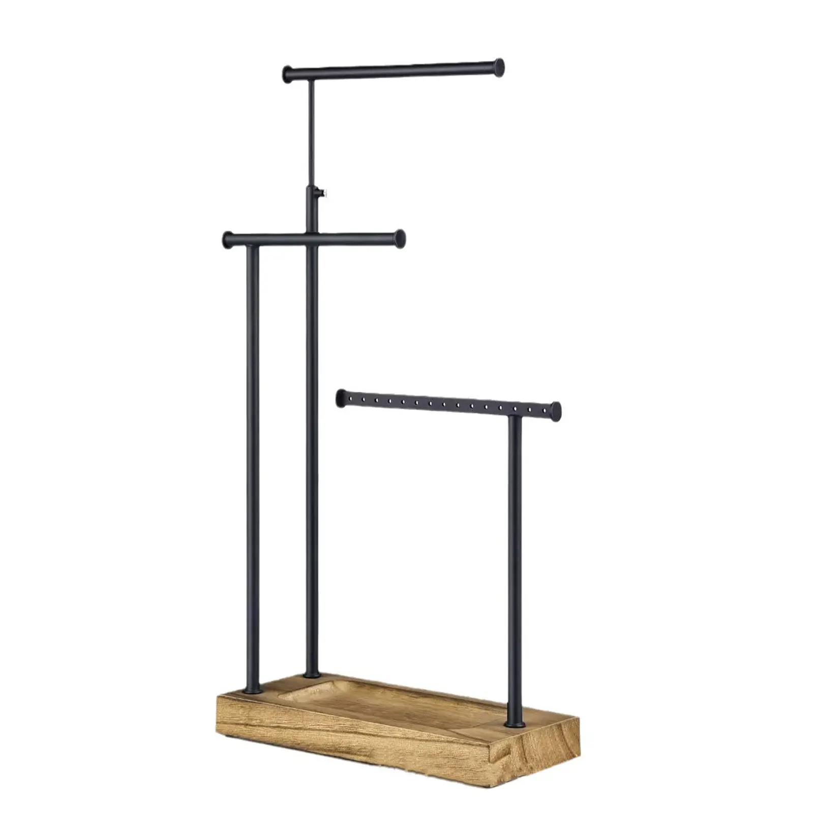 

Подставка для ювелирных вещей с регулируемой высотой и вращающейся верхней рамой, отличная текстура для хранения сережек