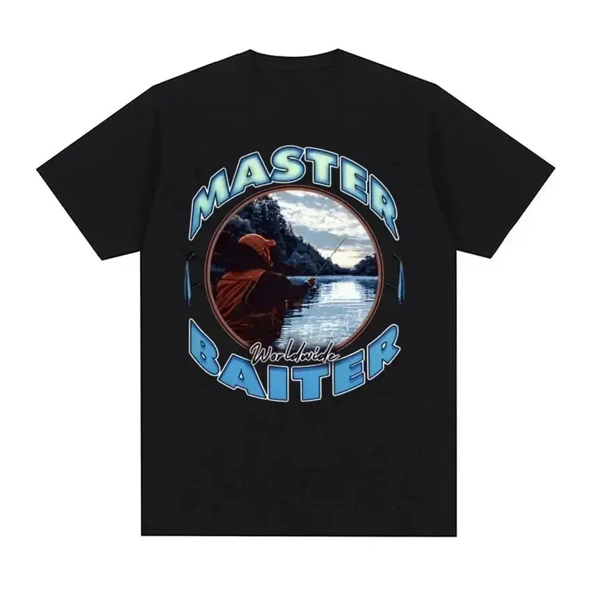 camisetas-y2k-da-moda-camiseta-engracada-de-parodia-de-pesca-master-baiter-roupa-casual-solta-de-verao-para-homens-e-mulheres