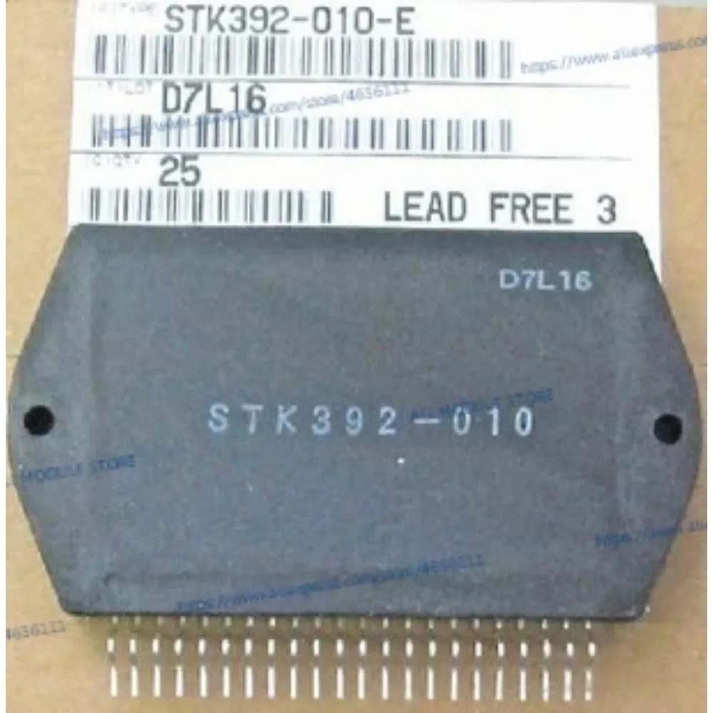 

STK392-010 FREE SHIPPING NEW AND ORIGINAL MODULE