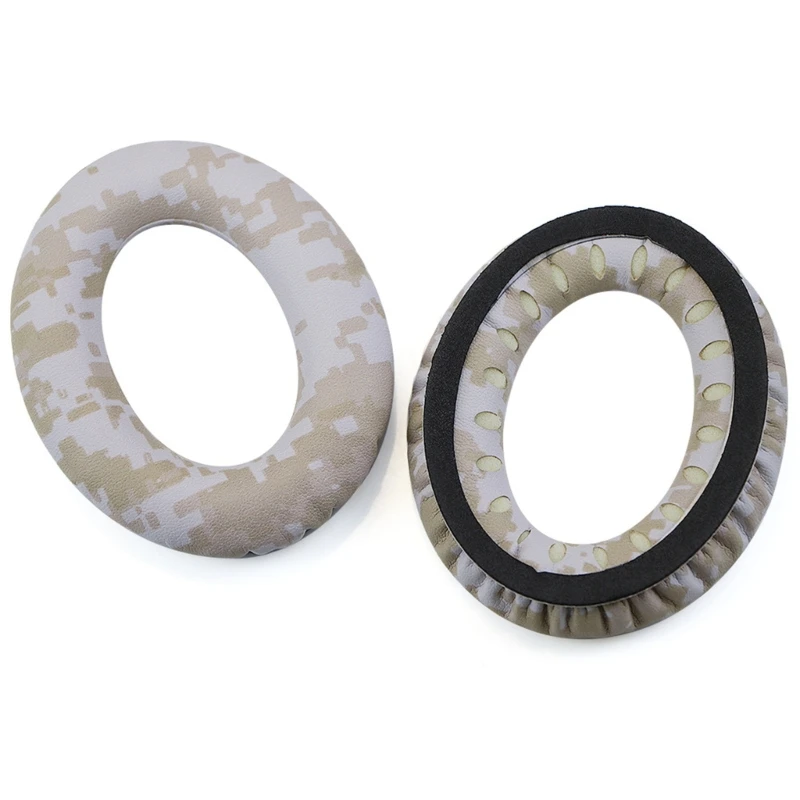 NEW Replacement camouflage Protein Ear Pads Cushions for Bose QuietComfort QC45 QC15/QC25/QC35 Headphones Earpads Earmuff