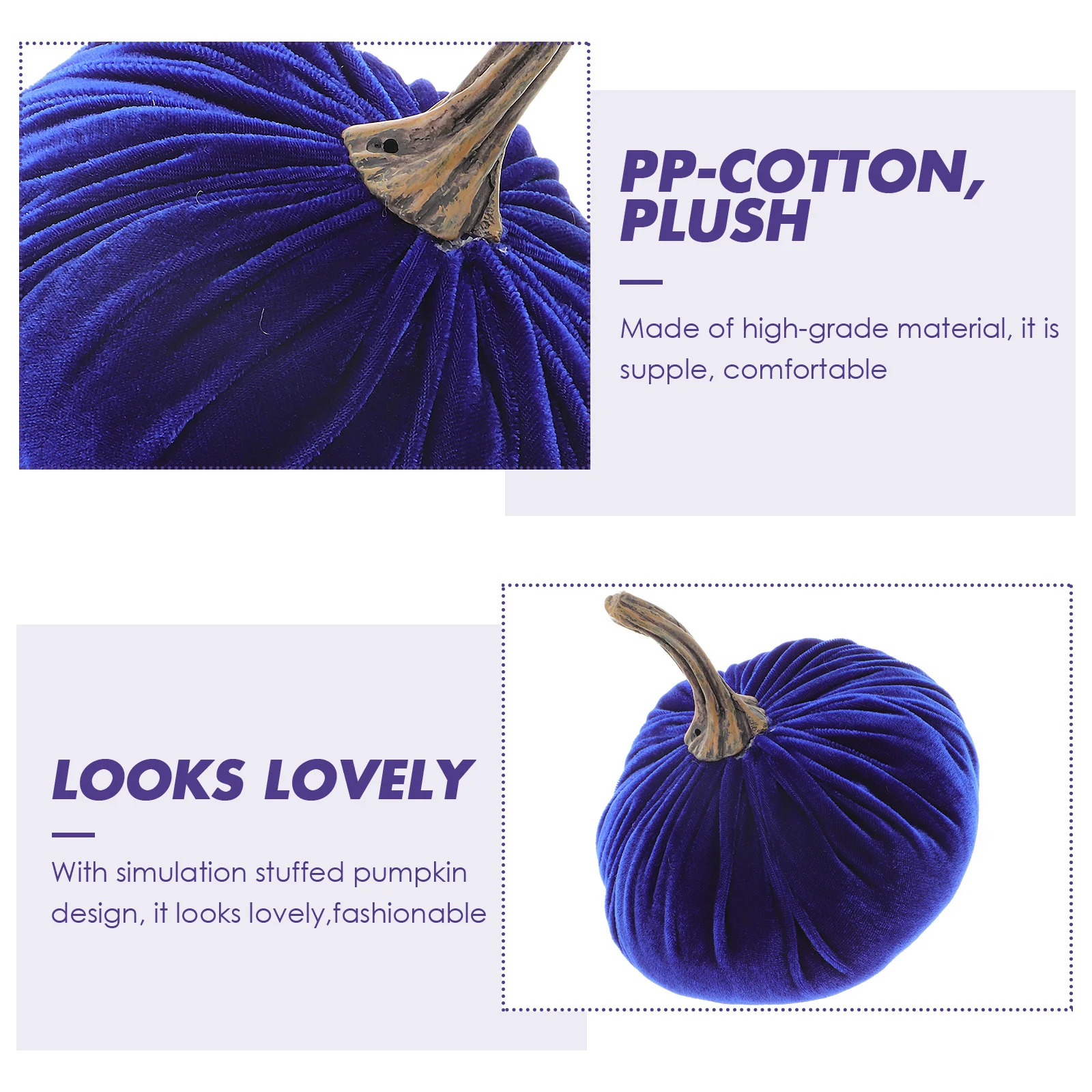 

Pumpkin Pillow Halloween Gift Idea Stuffed Simulation Decor for Family Friends Kids Cozy Bedroom Living Room Accent