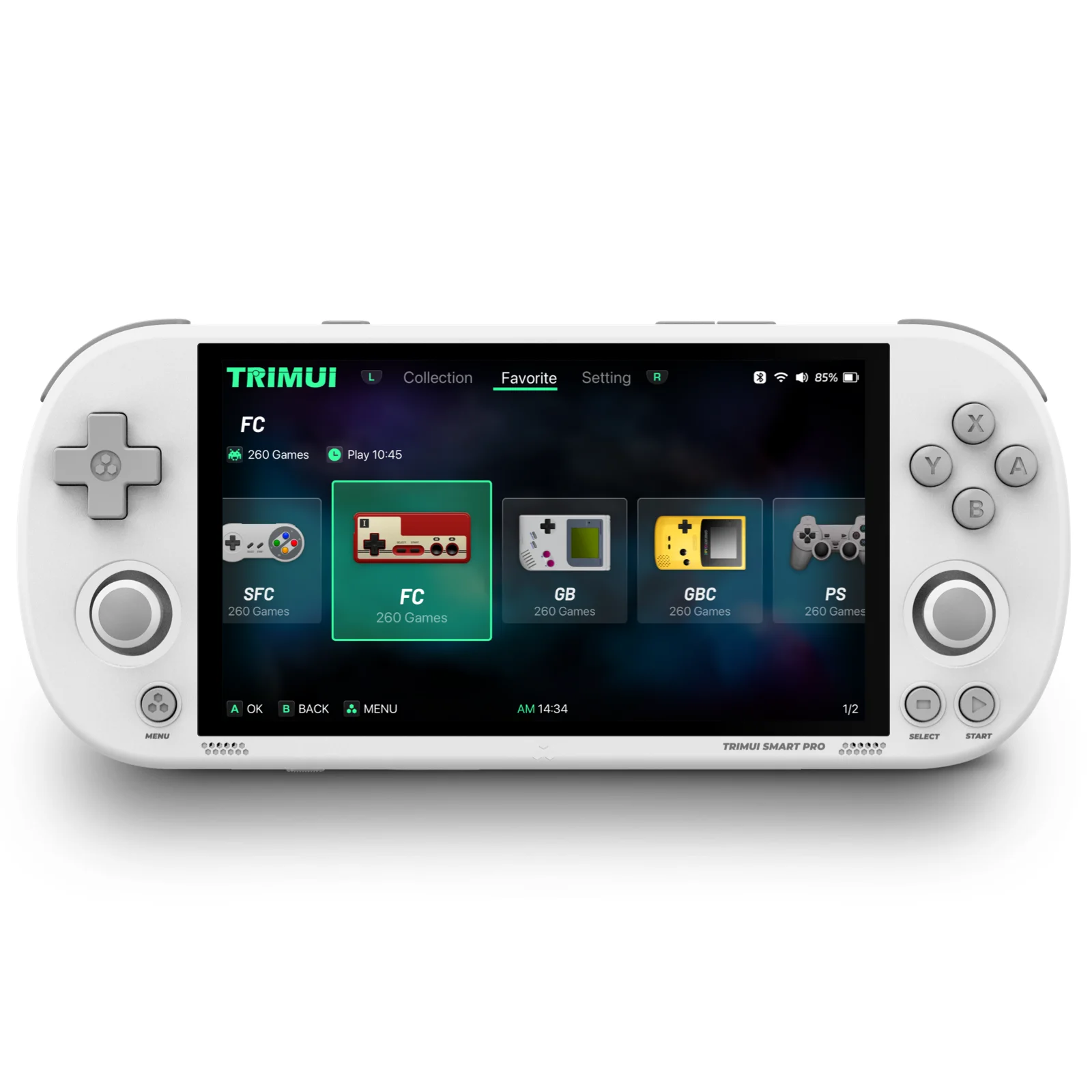 

64G New Trimui Smart PRO professional retro handheld game console 4.96 IPS Linux Open Source WiFi simulator Bluetooth player