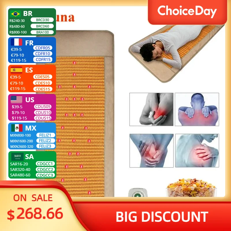 

PEMF Photon Energy Pad Infrared Ray Physiotherapy Group Pulse Magnetic Therapy Chakra Citrine Biological Pad Yoga Massage Pad