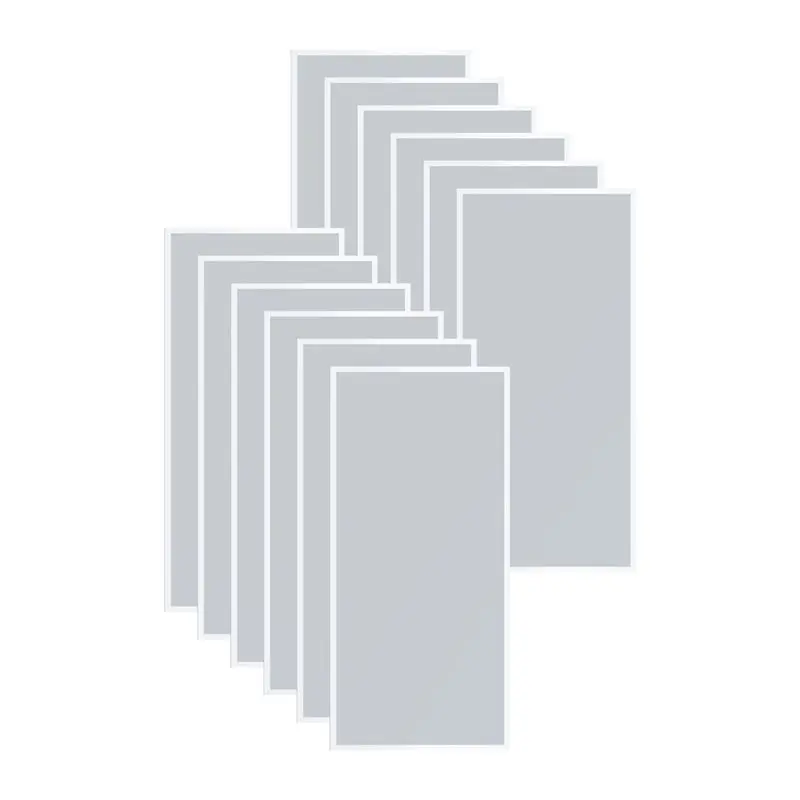 

AB34-For Sandblast Cabinet Replacement Lens 12Pcs Polyester Film Abrasive Blasting Cabinet Cover 23 X 11 Inch