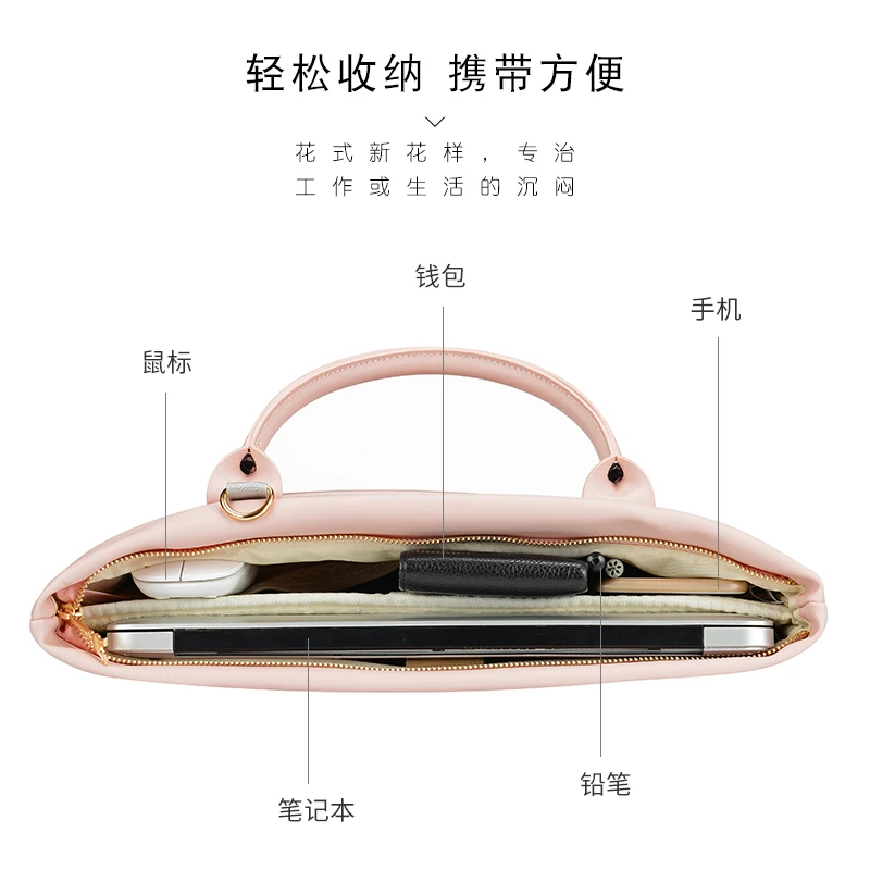 Elegant Tablet Bag Handheld 9-11inch