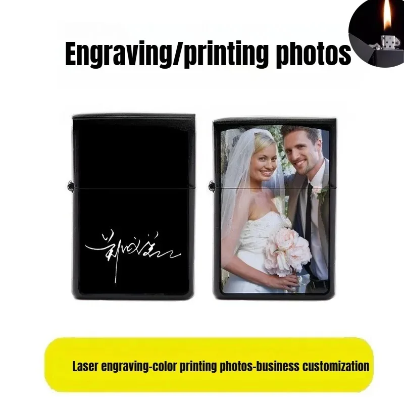 Advertising Logo, Kerosen E Lighter, Laser Color Printing, Sample Making, Electroplating, Spray Painting, Mirror Fire Machine,