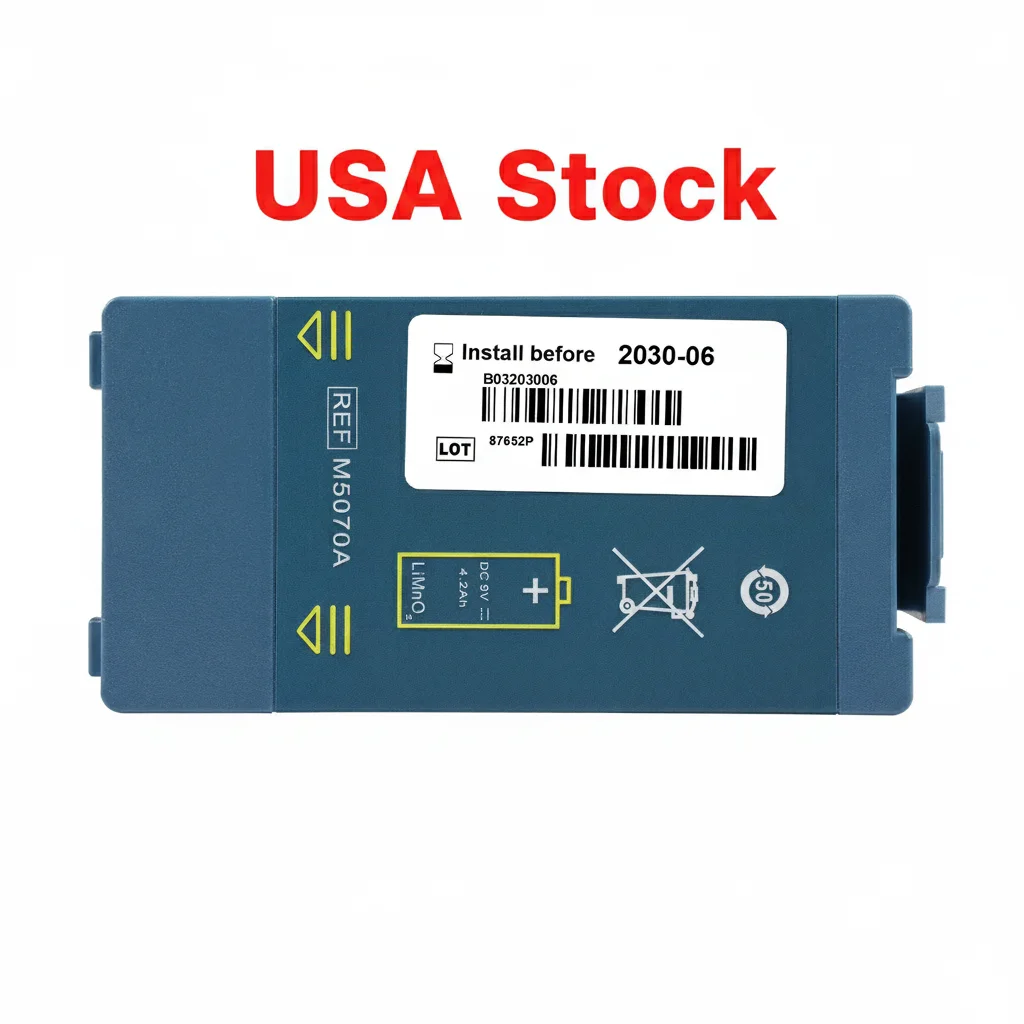 

M5070A Battery Replacement For HeartStart Home Defibrillator M5066A M5068A 110300 M5067A Battery