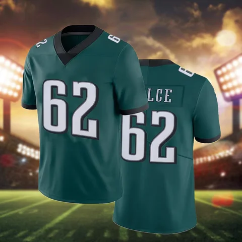 Herr nr 10 ventilerande rugbytröja med klassisk design, kortärmad uniform, vit amerikansk fotbollströja för träning och tävling 10 best sales Jacka Fotboll Amerikansk - №6