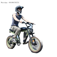 Clrak BSKS26 Emtb 60V 1000W Bicycle Veloelectrique Off Road E Ebike Dual Suspension Fat Tire Electric Bike