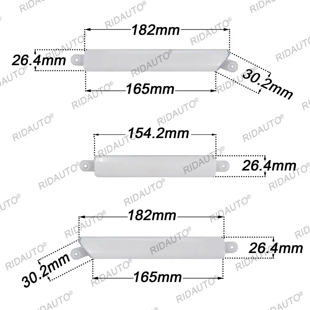 Amber Yellow White Color 3PCS LED Light Bar Kit For HMT Aftermarket Raptor Grille Fit For 2015-2021 FORD RANGER T7 T8